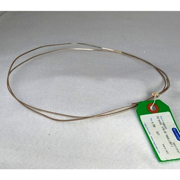 Silver filled jewelry wire 3.78 troy ozs great price $65 for metalsmith new - Picture 8 of 8
